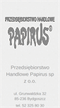 Mobile Screenshot of papirus.com.pl